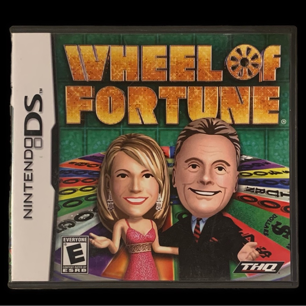 Wheel Of Fortune DS “CASE & MANUAL ONLY!”